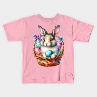 A Basketful of Spring Kids T-Shirt